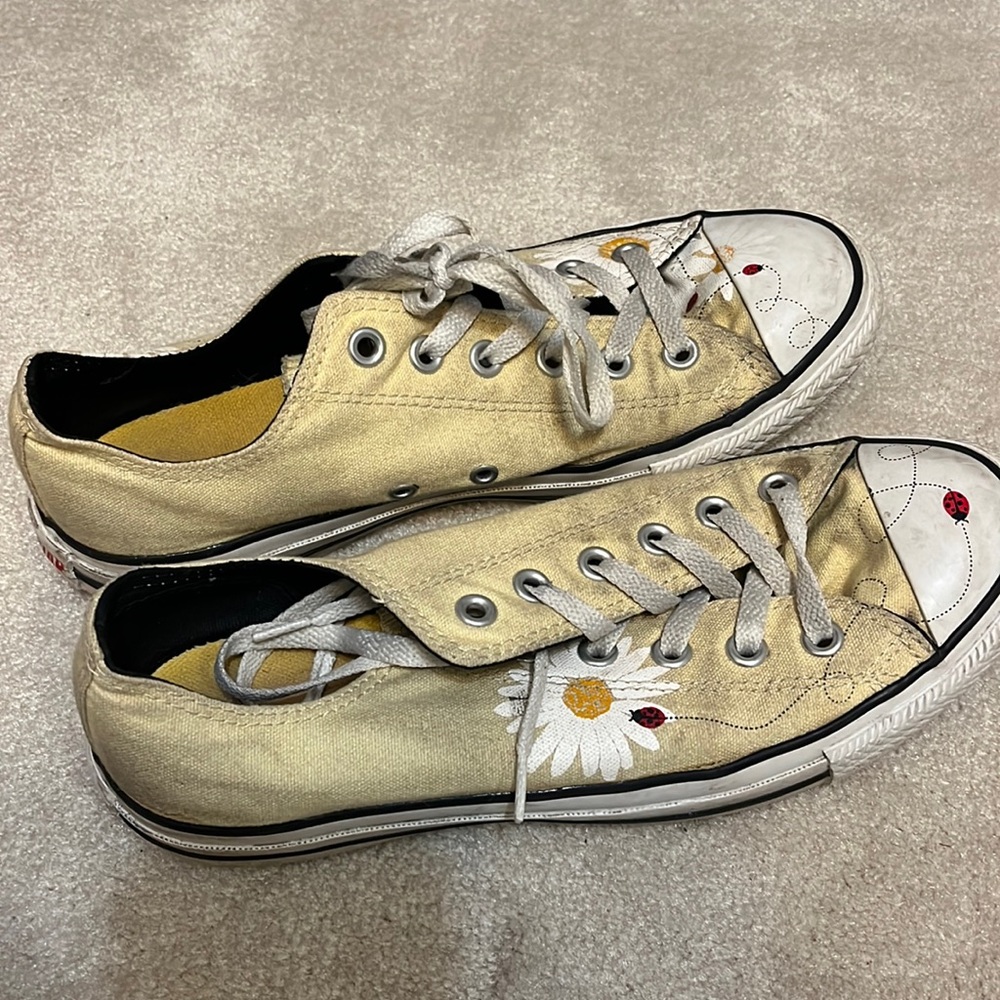 Lady bug converse